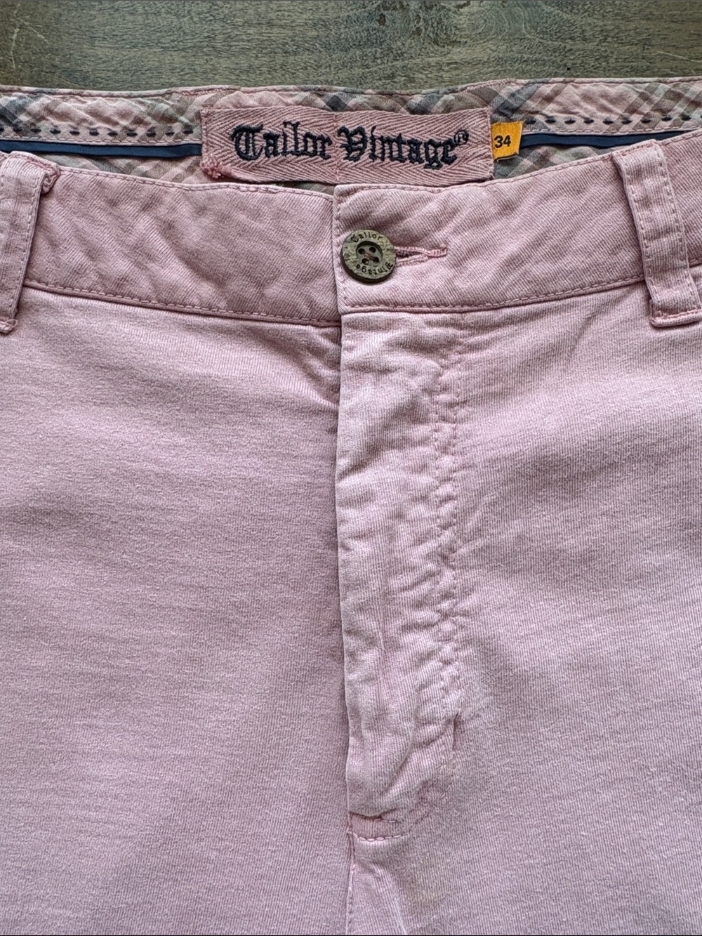 Tailor Vintage Cotton Shorts